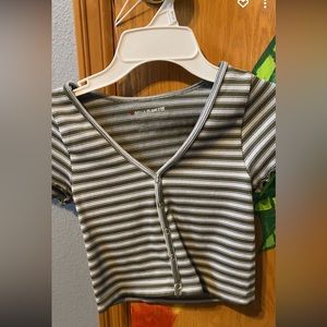 Stripped crop top
